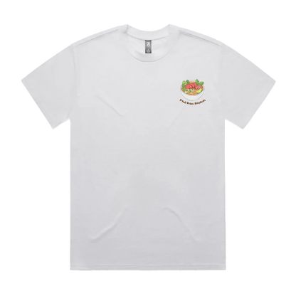 White front flat lay