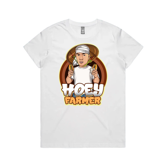 White front flat lay