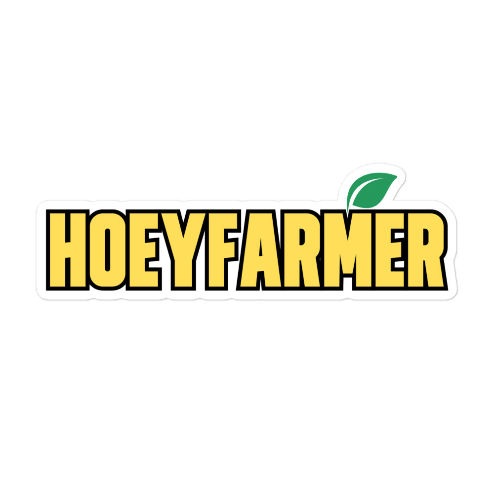 Hoeyfarmer Leaf Bubble-free stickers