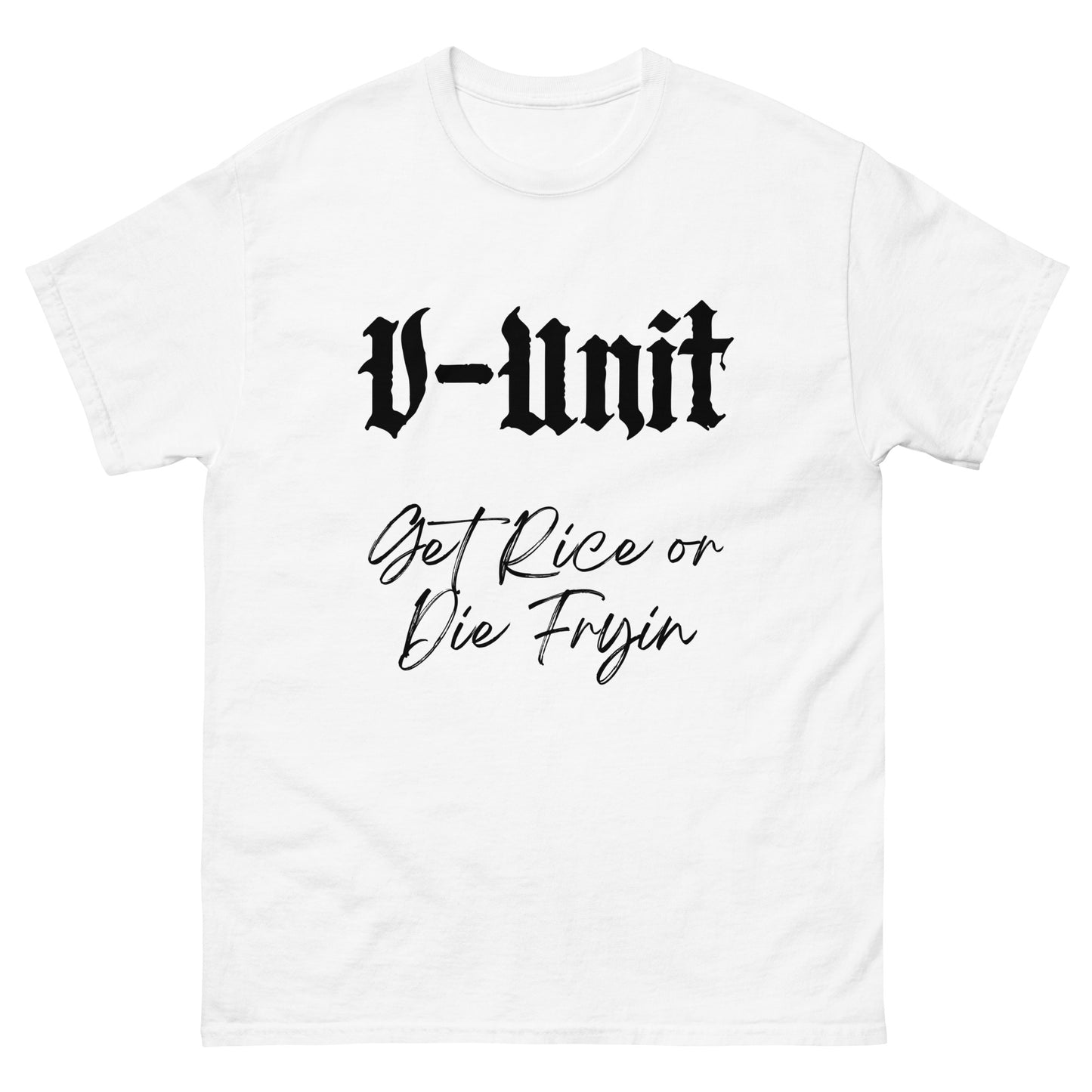 V-Unit Get Rice Men's classic tee