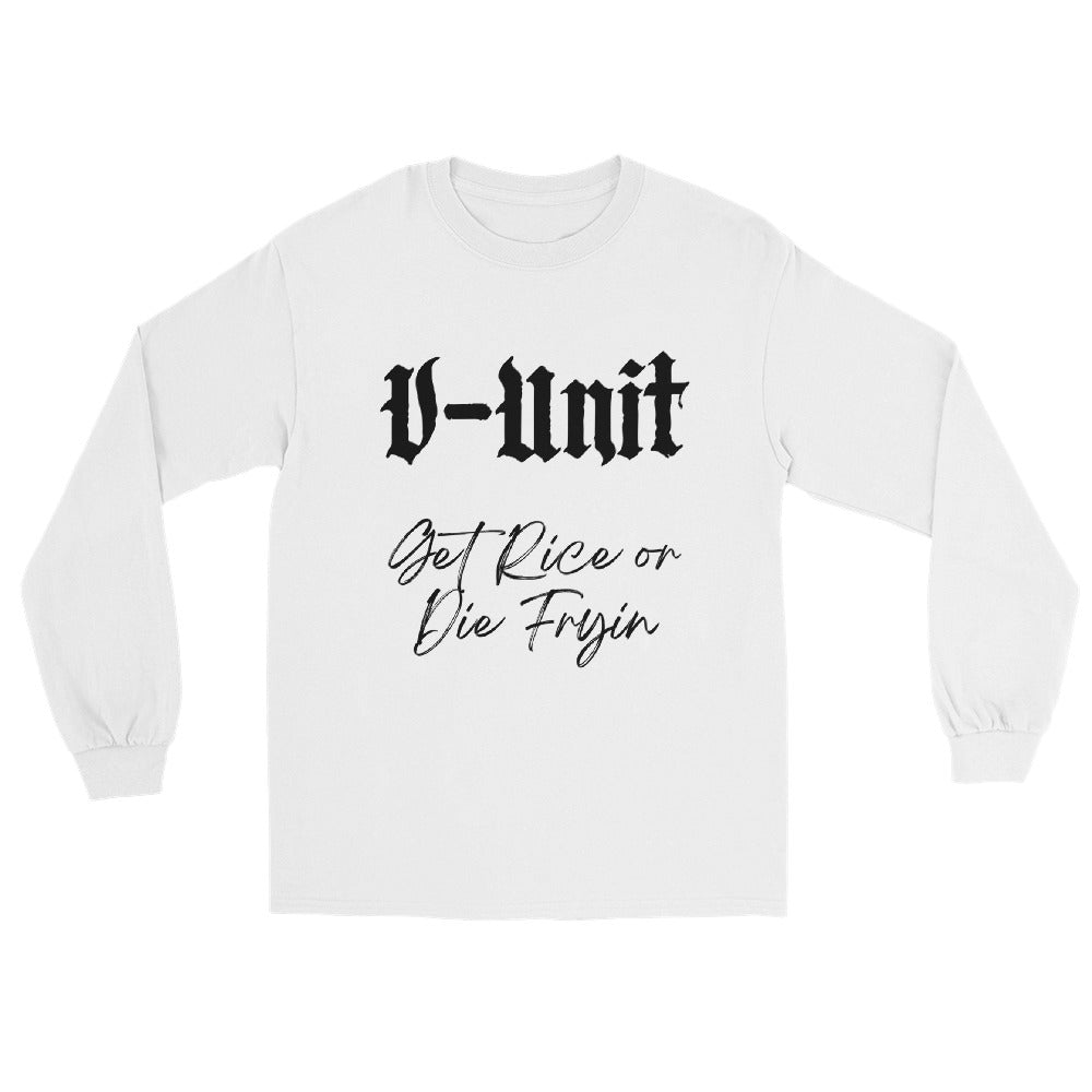 V-Unit Get Rice Men’s Long Sleeve Shirt