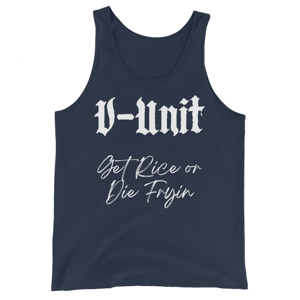 V-Unit Get Rice Unisex Tank Top