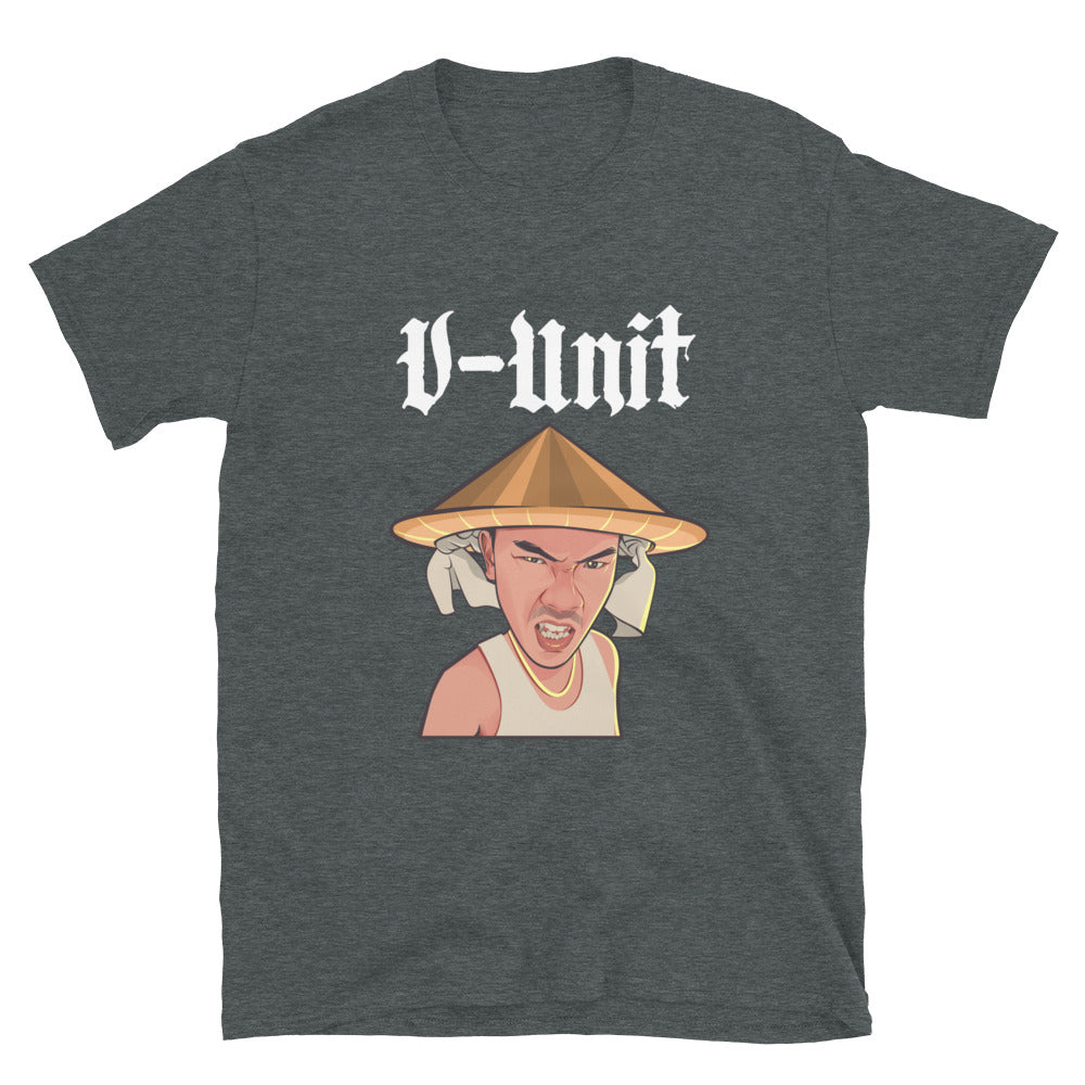 Hoey V-Unit Short-Sleeve Unisex T-Shirt