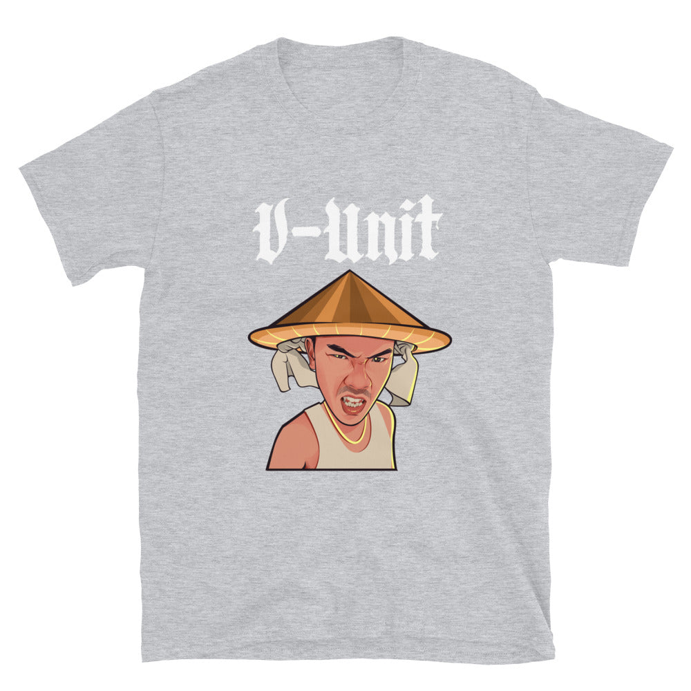 Hoey V-Unit Short-Sleeve Unisex T-Shirt