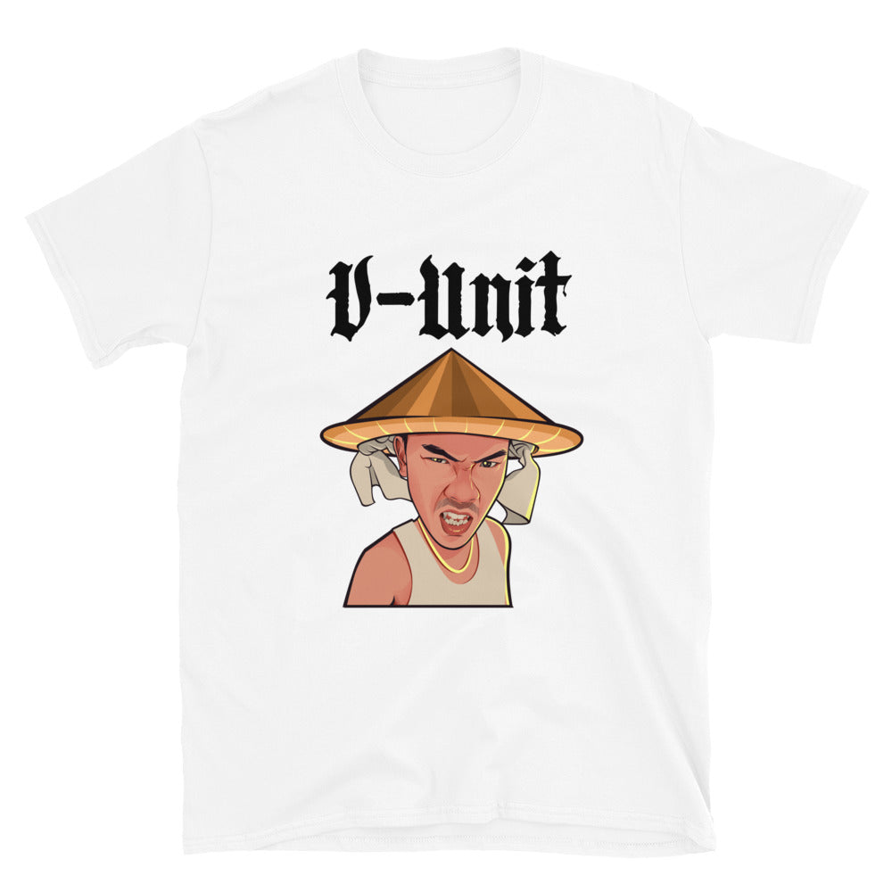 Hoey V-Unit Short-Sleeve Unisex T-Shirt