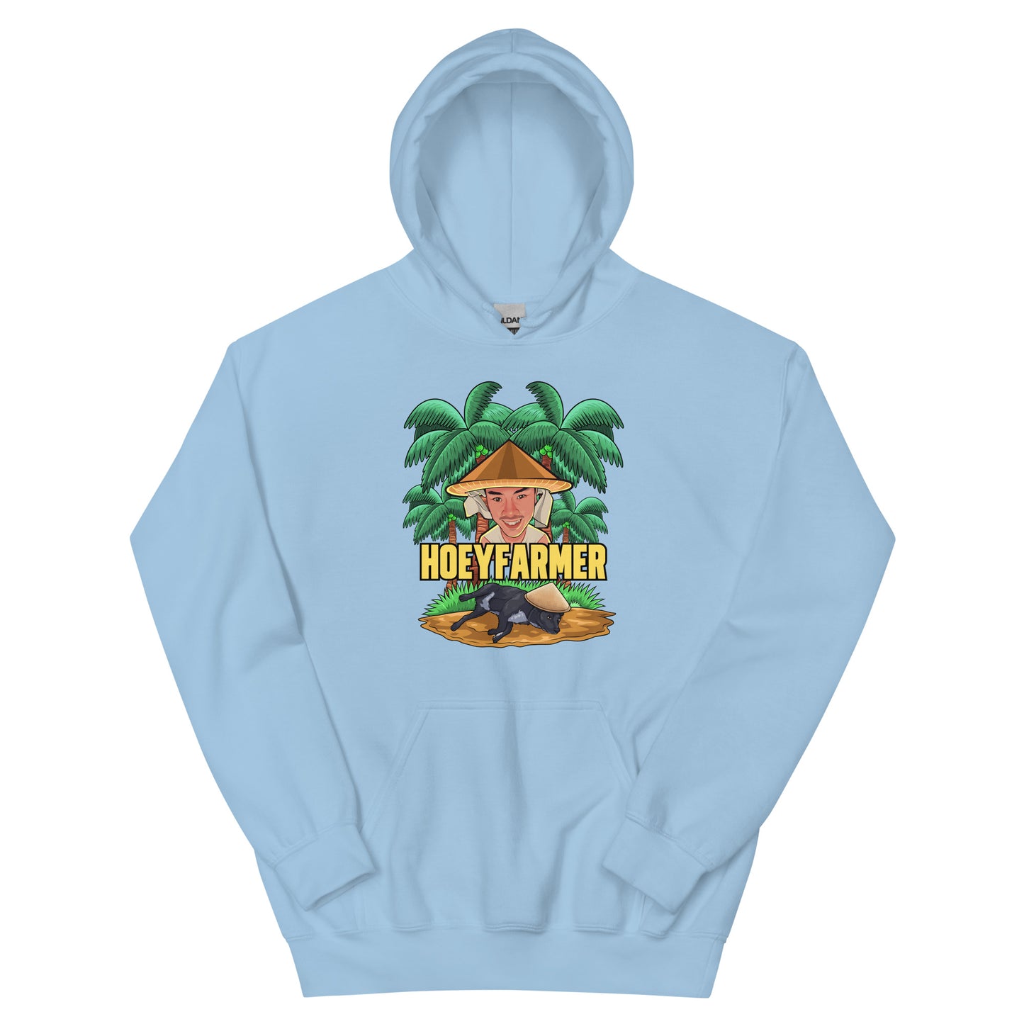 Hoeyfarmer & Dog Unisex Hoodie