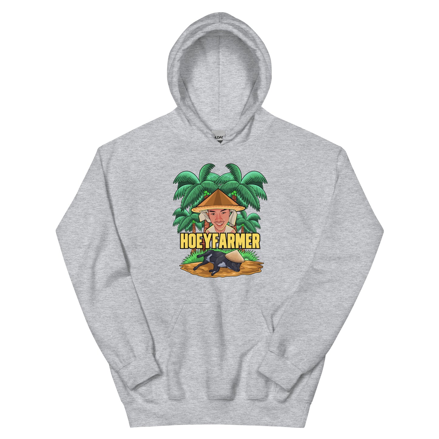 Hoeyfarmer & Dog Unisex Hoodie