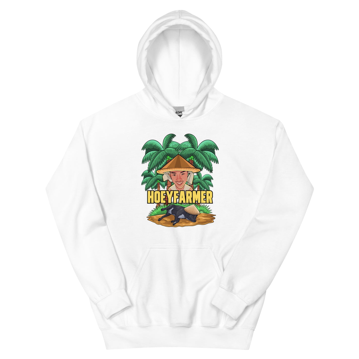 Hoeyfarmer & Dog Unisex Hoodie