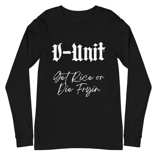 V-Unit Get RiceUnisex Long Sleeve Tee