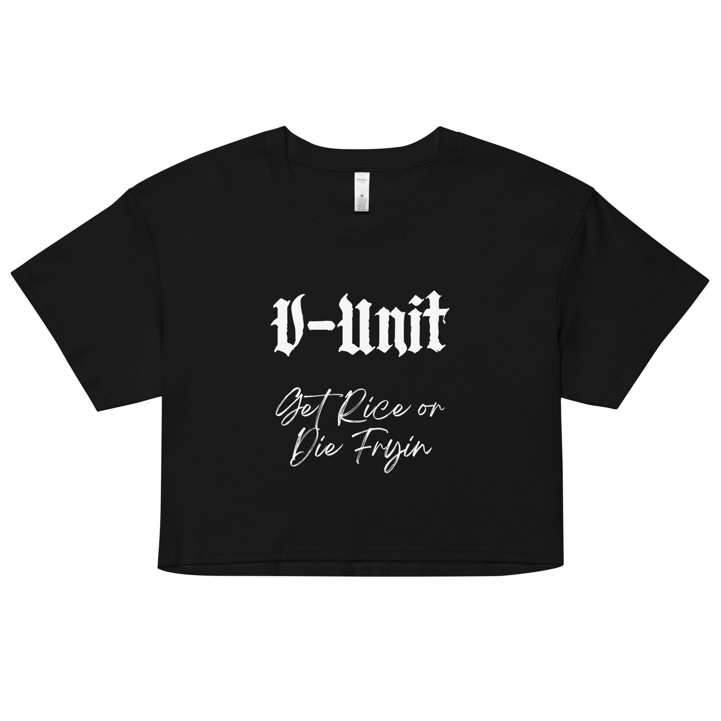 V-Unit Get Rice Women’s crop top