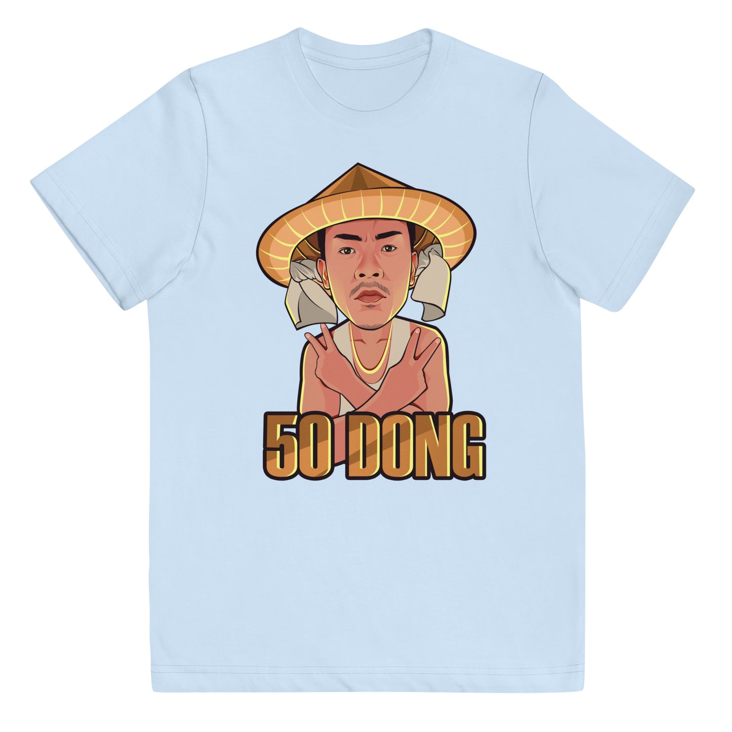 50 Dong Youth jersey t-shirt