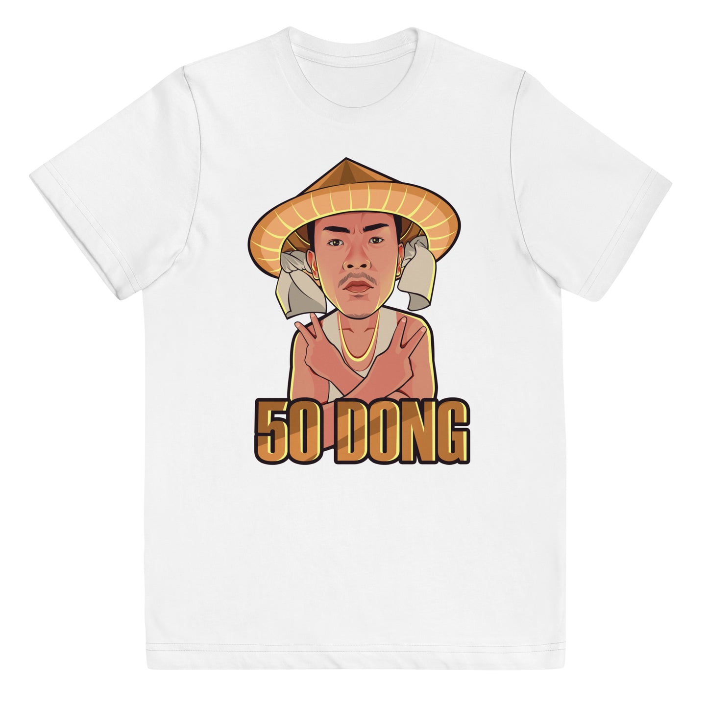 50 Dong Youth jersey t-shirt